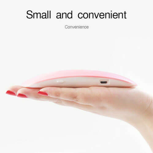 Mini UV Nail Lamp. High Quality. 36w. Available in Pink or White colour.