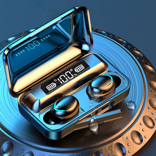 Wireless Earbuds With Power Bank. Compatible With Android, iOS, Windows and Mac OS. Bluetooth 5.0