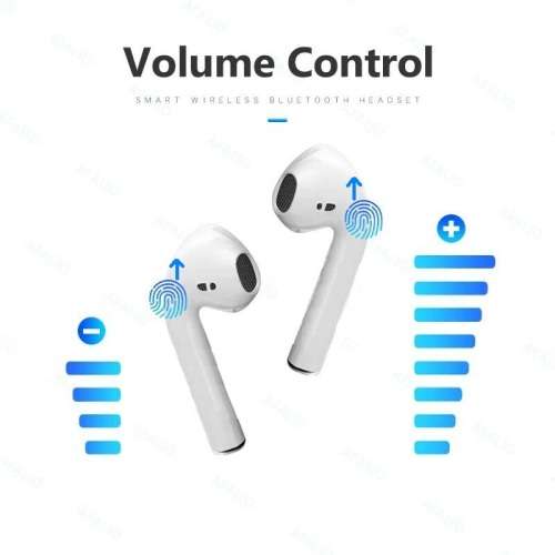 i12 Wireless Earphones. Compatible With Android, iOS, Windows and Mac OS. Bluetooth 5.0