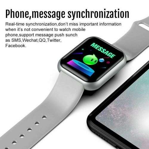 1.5` Smart Watch. 2022. Heart Rate Monitor.  Blood Pressure. Fitness Bracelet. Assorted colors