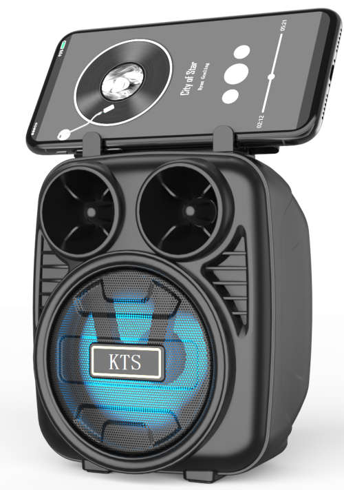 3` Wireless Portable Speaker Sound System with Bluetooth, USB, Micro SD and FM Radio