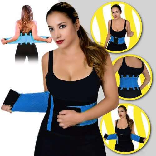 Unisex Waist Trimmer Sweat Belt. Fast Effective Weight Loss.