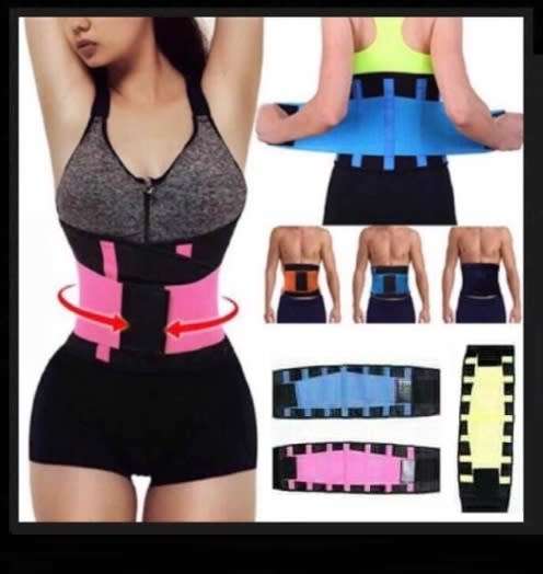 Unisex Waist Trimmer Sweat Belt. Fast Effective Weight Loss.