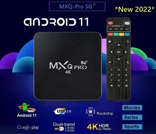 MXQ PRO Tv Box + 1000`s Free Streaming Channels, Movies, Series and Live Sports. No Monthly Cost
