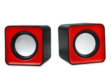 Multimedia Speaker System. For Pc, Laptop, Phone, Tv Box ect. Available in blue color.