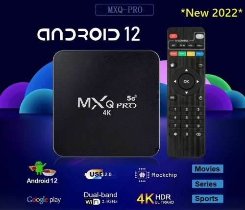 MXQ PRO Tv Box + 1000`s Free Streaming Channels, Movies, Series and Live Sports. No Monthly Cost
