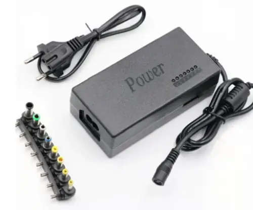 Universal Laptop charger, power adapter. 8 piece connectors