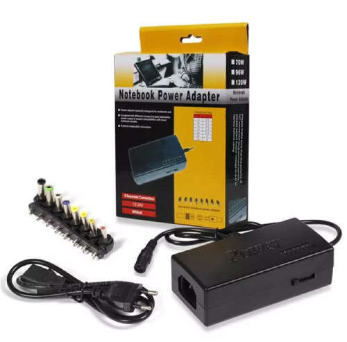 Universal Laptop charger, power adapter. 8 piece connectors