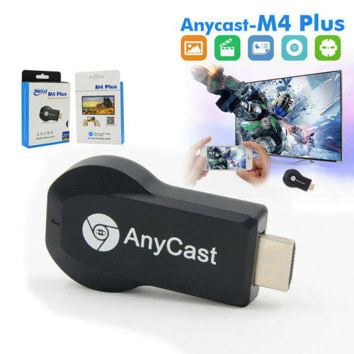 AnyCast M4 Plus Mirascreen. Wireless Display Receiver. WiFi HDMI 1080P Airplay TV