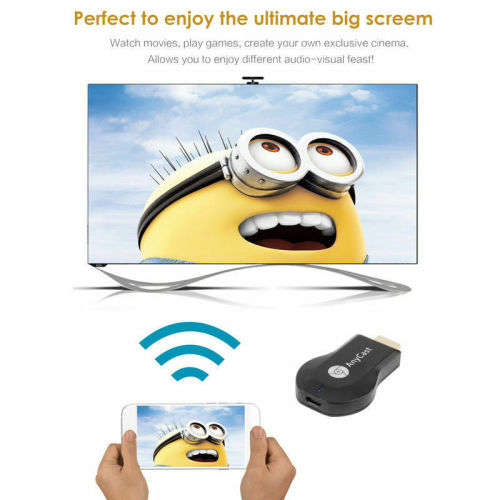 AnyCast M4 Plus Mirascreen. Wireless Display Receiver. WiFi HDMI 1080P Airplay TV