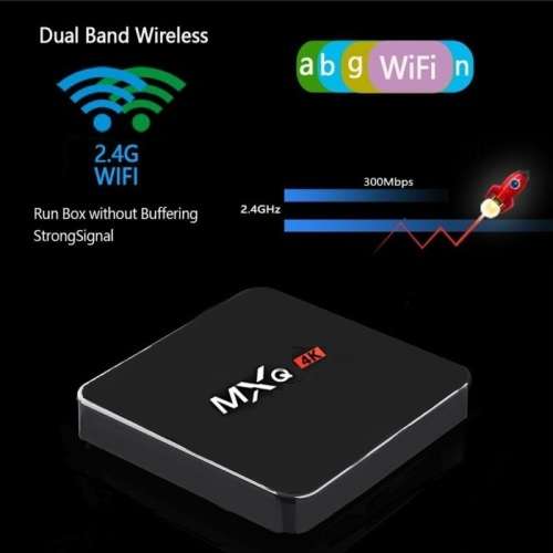 MXQ-4K Tv Box + 1000`s Free Streaming Channels, Movies, Series and Live Sports. No Monthly Cost