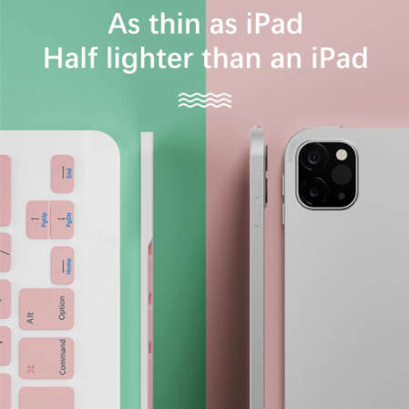 Ultra Thin Rechargeable Bluetooth Keyboard & Mouse Set. For Tablet, Phone and PC and Laptop.