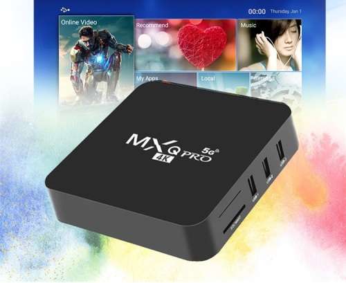 New* MXQ Pro Gaming Machine, Mini PC, Tv Box. Supports Office, Printer, Gaming controls