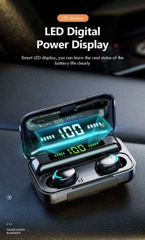 New 2023* Wireless Earbuds With Power Bank. For Android, iOS, Windows and Mac OS. Bluetooth 5.0.