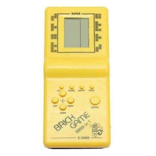 999-IN-1 Brick Game. With Onboard Games. Available in Red and Yellow color