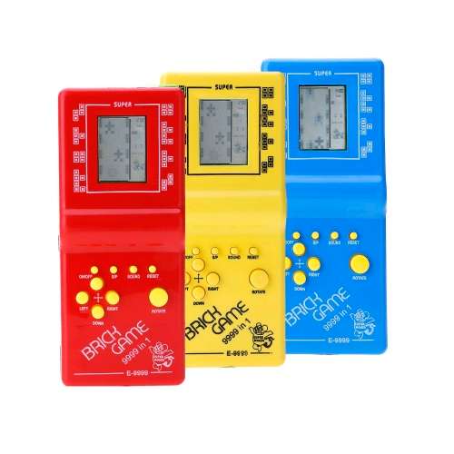 999-IN-1 Brick Game. With Onboard Games. Available in Red and Yellow color
