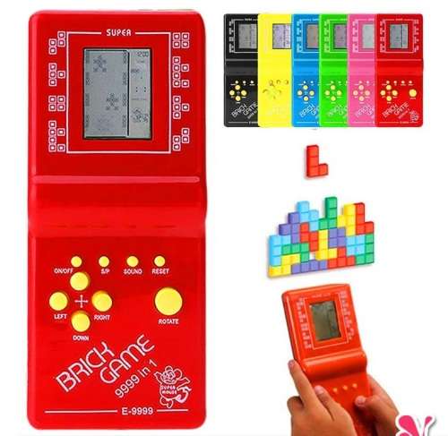 999-IN-1 Brick Game. With Onboard Games. Available in Red, Blue, Green and Yellow color