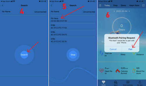 2022* Health & Fitness Bracelet 1.4` Heart Rate, Blood Pressure Monitor. Black, Blue and Grey color