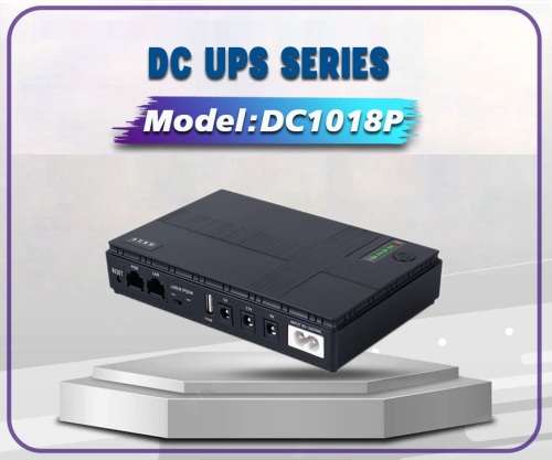 10400mAh Mini DC UPS. Uninterupted power for routers, security cam, mobile devices ect (+/- 6 hours)