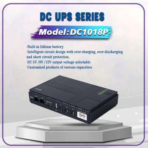 10400mAh Mini DC UPS. Uninterupted power for routers, security cam, mobile devices ect (+/- 6 hours)