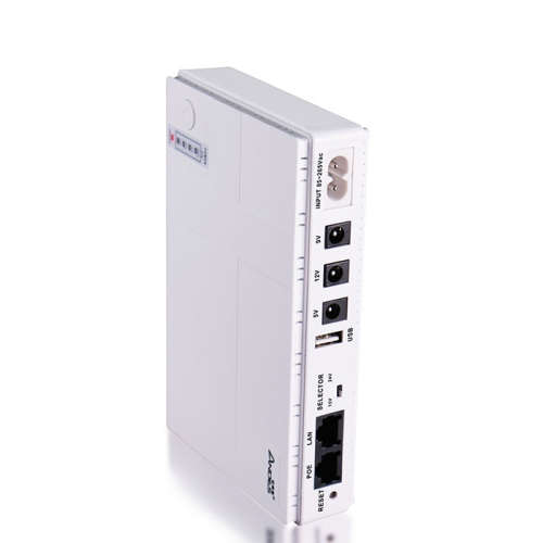 10400mAh Mini DC UPS. Uninterupted power for routers, security cam, mobile devices ect (+/- 6 hours)