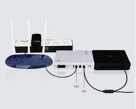10400mAh Mini DC UPS. Uninterupted power for routers, security cam, mobile devices ect (+/- 6 hours)
