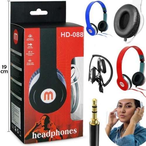 New Extra Bass Headphones. HD voice. Available in Black, Blue, Red, Purple and White color.