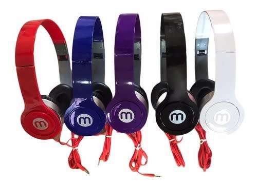 New Bass Headphones. Assorted colors available.