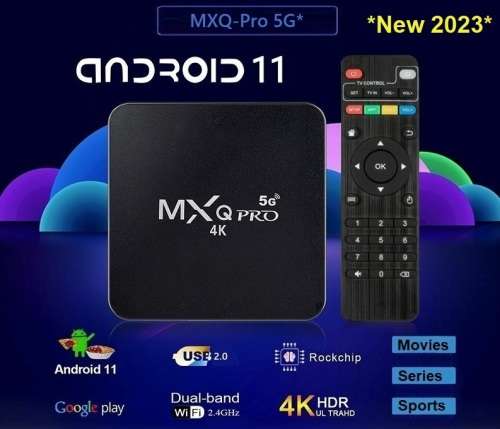 MXQ PRO Tv Box + 1000`s Free Streaming Channels, Movies, Series and Live Sports. No Monthly Cost