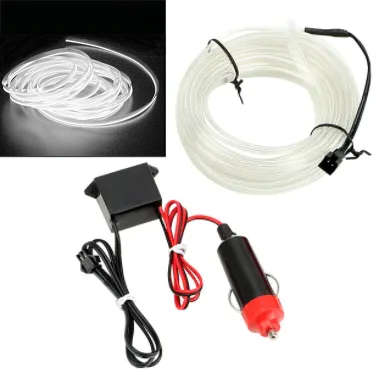 New Car Interior Mood Lighting Strip. Available in Blue, Aqua Blue and White Color