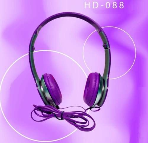 New 2023* Extra Bass Headphones. HD voice. Available in Black, Blue, Red, Purple and White color.