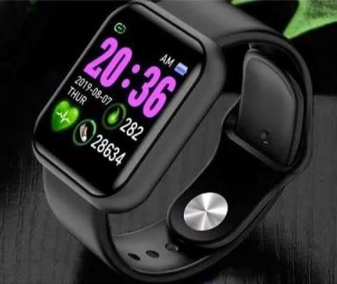 New 2023* Fitness Bracelet 1.5` Heart Rate, Blood Pressure Monitor. Available in Black color