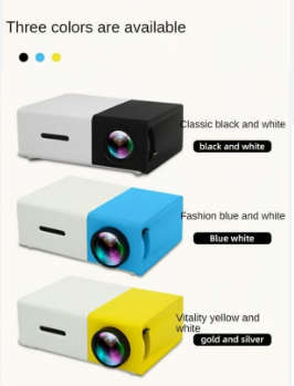 Mini LED Projector 1080P HD Home Theatre Cinema System. PC, Laptop, SmartPhone, HDMI, AV, USB & SD