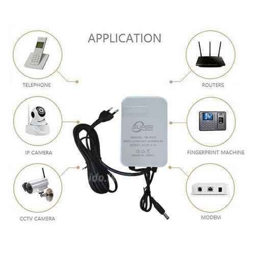 3600mAh Mini DC UPS. Uninterupted power for routers, security cam, mobile devices ect (+/- 2 hours)