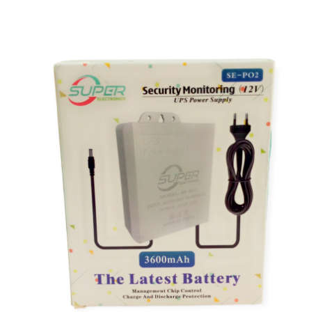 3600mAh Mini DC UPS. Uninterupted power for routers, security cam, mobile devices ect (+/- 2 hours)