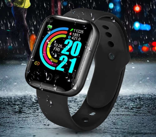 1.5inch Smart Watch Fitness Bracelet. Heart Rate, Blood Pressure Monitor. Your Health Steward.