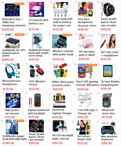 10 000mAh Power Bank with Bright LED Room Lamp. Ideal For Power Cuts. Assorted colors available