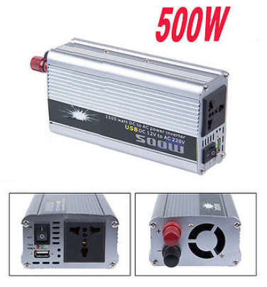 500w Constant Power Inverter. 12v DC to 220v AC