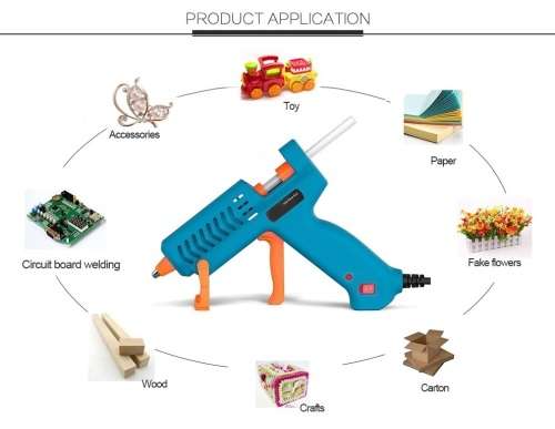 40w Hot Melt Glue Gun. Fast DIY repairs. Includes glue sticks