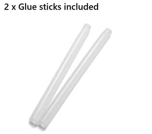 New Hot Melt Glue Gun. Fast DIY repairs. Includes glue sticks