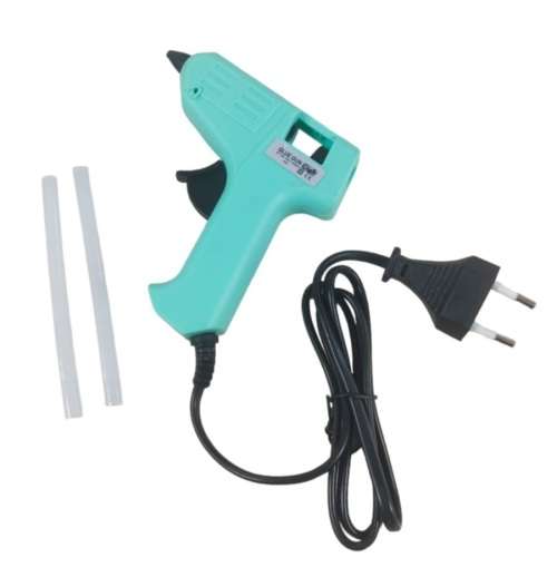 New Hot Melt Glue Gun. Fast DIY repairs. Includes glue sticks