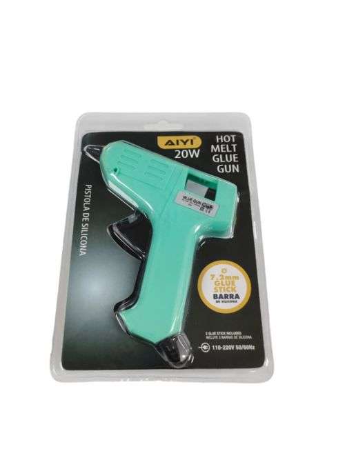New Hot Melt Glue Gun. Fast DIY repairs. Includes glue sticks