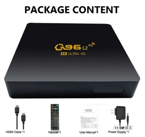 Q96 Ultra Tv Box. 64 bit, Octa Core, Android 13, Supports All Local Apps.