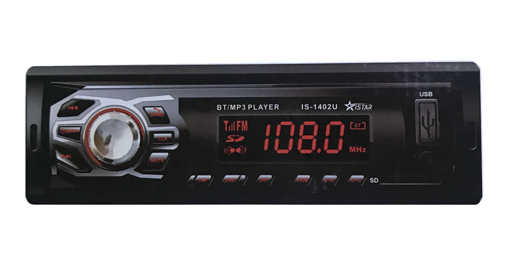 Bluetooth Car Radio, Mp3 player. 50w x 4