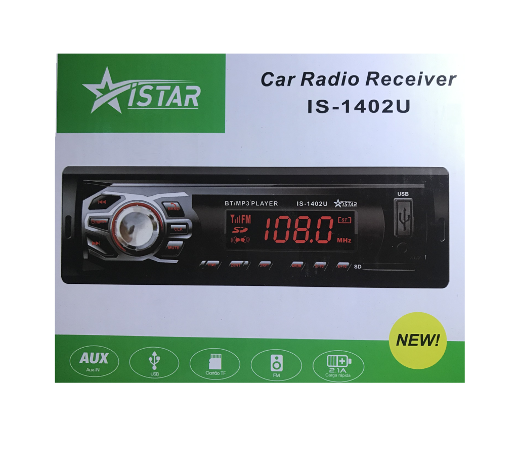 Bluetooth Car Radio, Mp3 player. 50w x 4