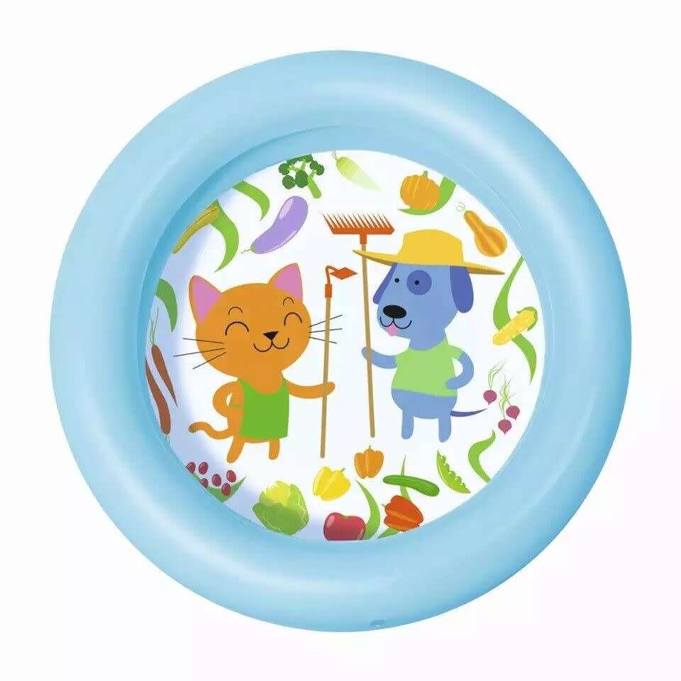 Bestway Inflatable Padding Pool/Playpen. 61cm X 15cm. Blue or Pink color