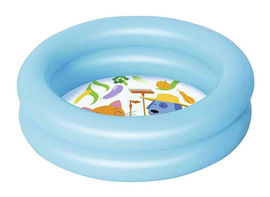 Bestway Inflatable Padding Pool/Playpen. 61cm X 15cm. Blue or Pink color
