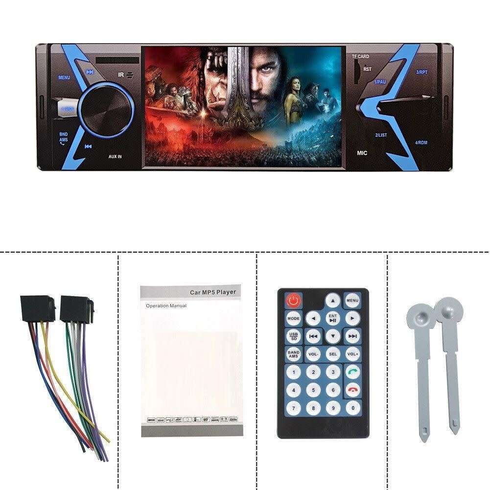 4.1" Car MP4/MP5 Video Player. Bluetooth, Handsfree, USB, SD, Aux, FM Radio