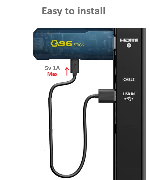 Q96 Android Tv Stick. Android 11. Supports All Local Apps.