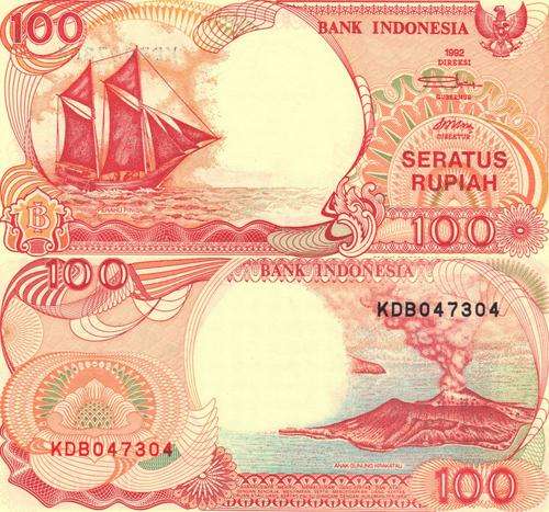 UNC INDONESIA 100 RUPIAH 1992